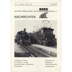German society for railway history 1990 Sept/Oct