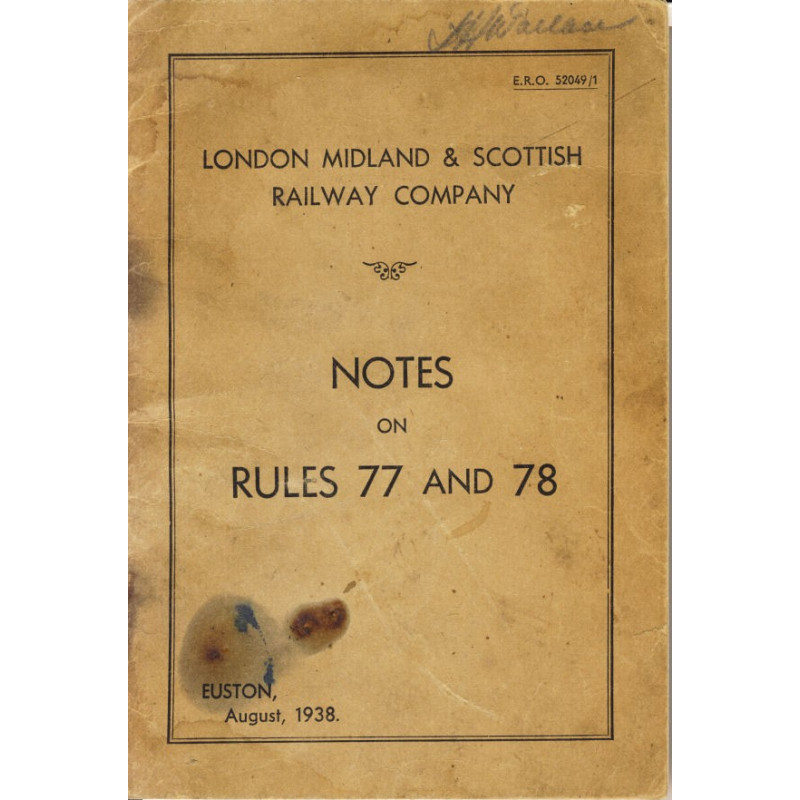 LMS Notes on Rules 77 and 78