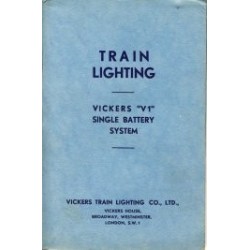 Train Lighting Vickers V1 Single Battery System