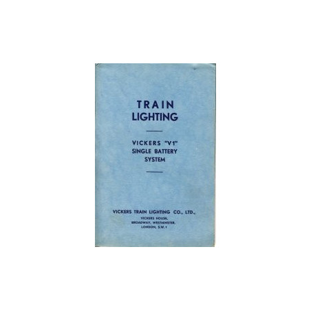 Train Lighting Vickers V1 Single Battery System