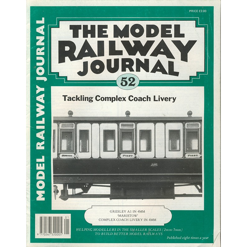 Model Railway Journal 1992 No.52