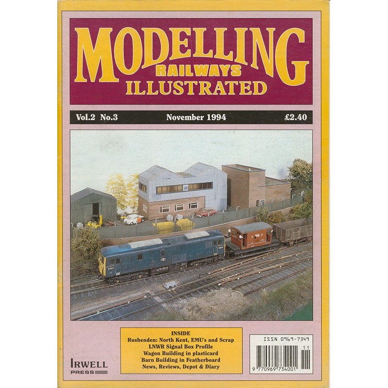 Modelling Railways Illustrated 1994 November V2No3