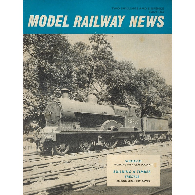 Model Railway News 1965 July