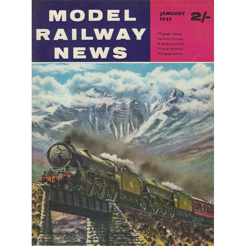 Model Railway News 1963 January