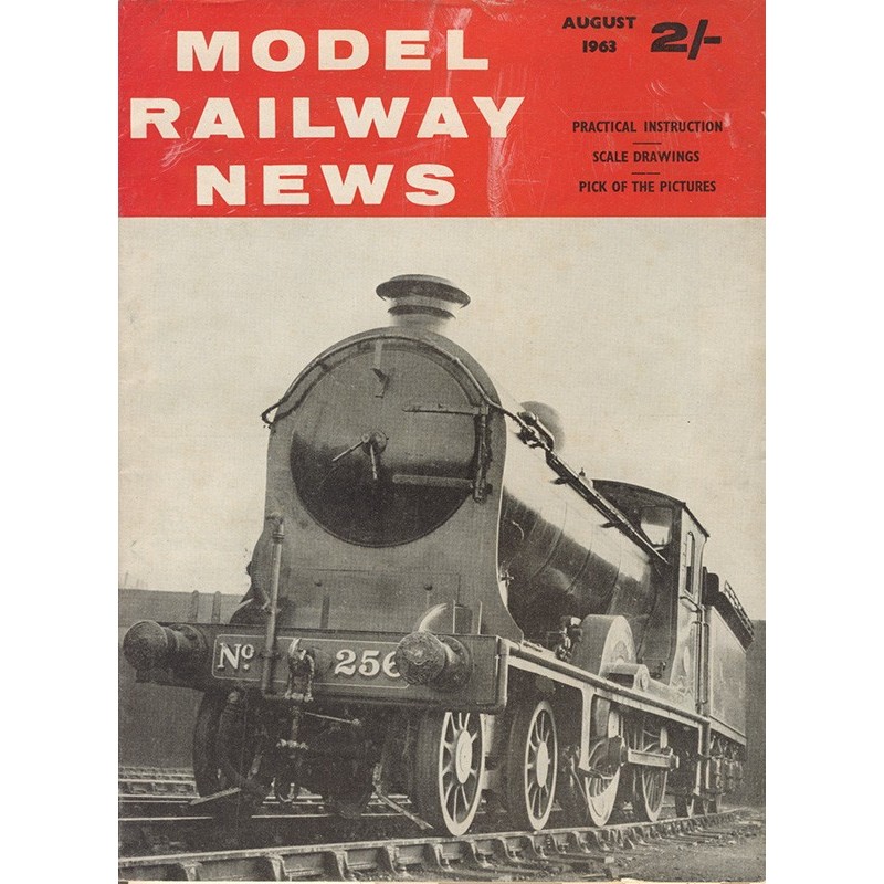 Model Railway News 1963 August