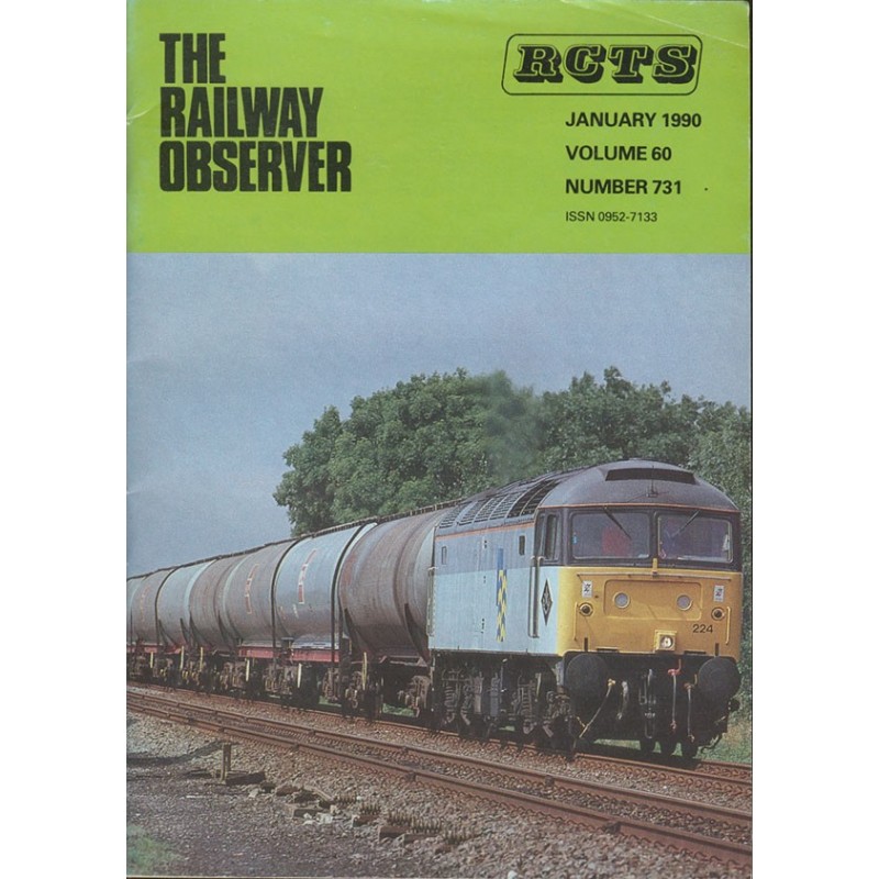 Railway Observer volume 1990