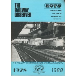 Railway Observer volume 1988