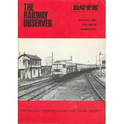 Railway Observer volume 1986