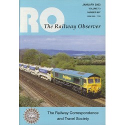 Railway Observer volume 2003