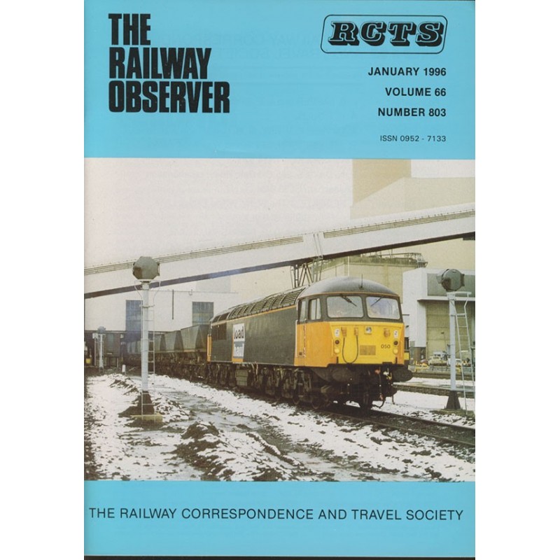 Railway Observer volume 1996