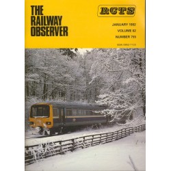 Railway Observer volume 1992
