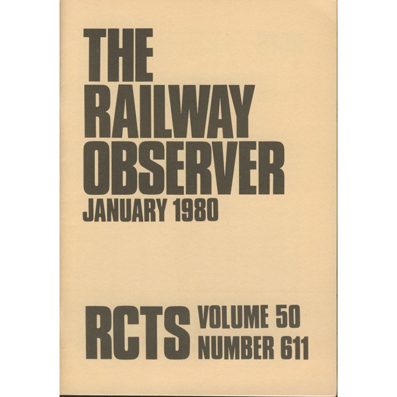 Railway Observer volume 1980