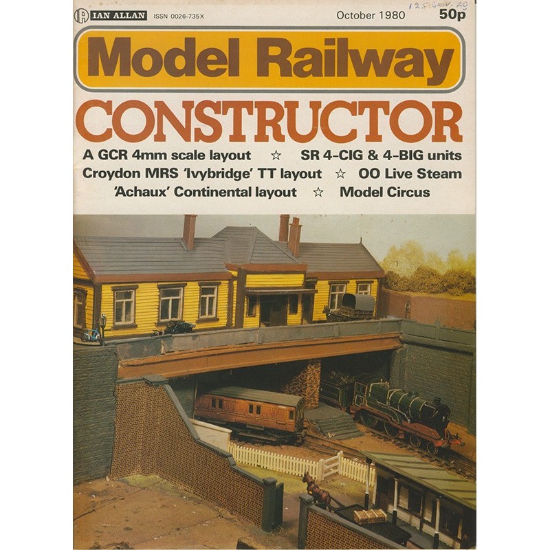 Model Railway Constructor 1980 October