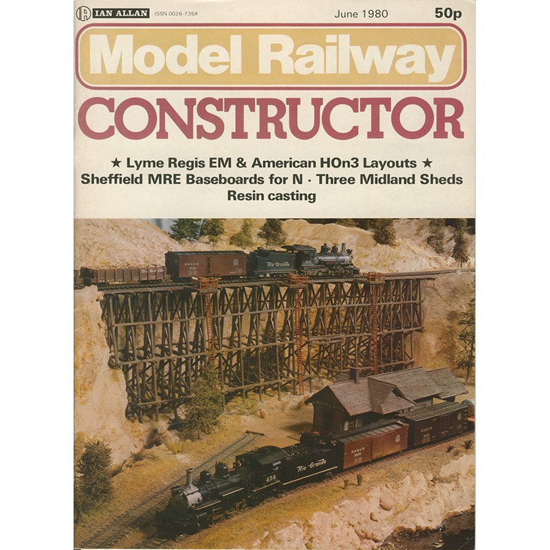 Model Railway Constructor 1980 June Model Railway Constructor 1980 June