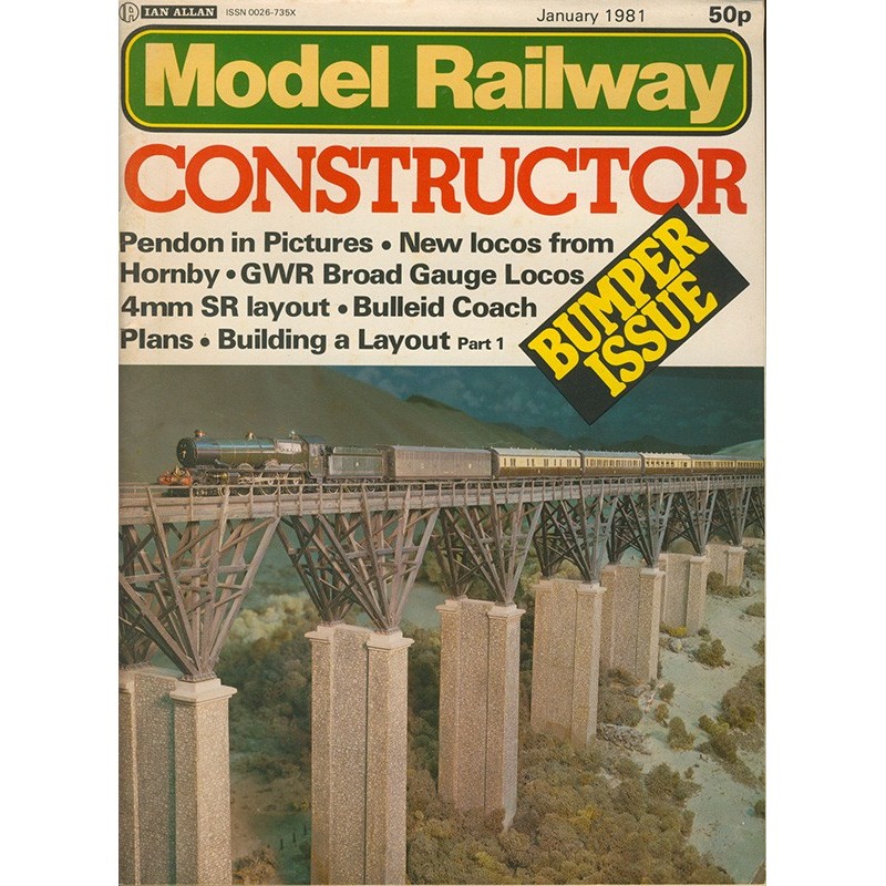 Model Railway Constructor 1981 January