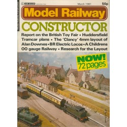 Model Railway Constructor 1981 March