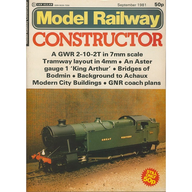 Model Railway Constructor 1981 September