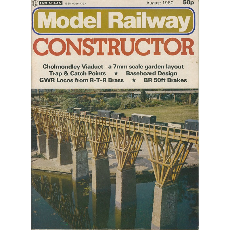 Model Railway Constructor 1980 August Model Railway Constructor 1980 August