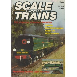 Scale Model Trains 1984 April