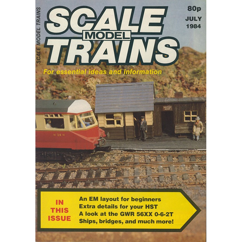 Scale Model Trains 1984 July Scale Model Trains 1984 July