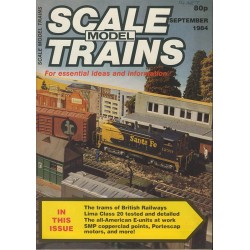 Scale Model Trains 1984 September