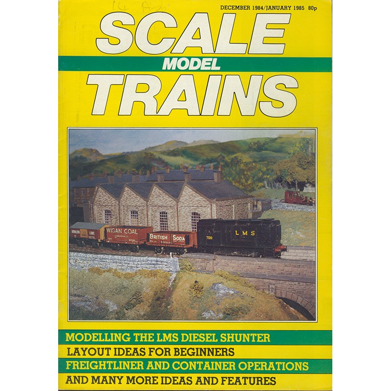 Scale Model Trains 1984 December/1985 January Scale Model Trains 1984 December/1985 January