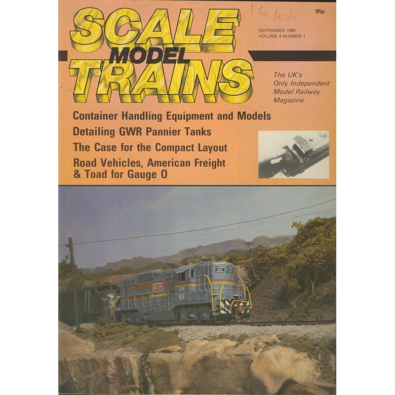 Scale Model Trains 1985 September