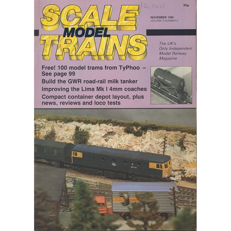 Scale Model Trains 1985 November