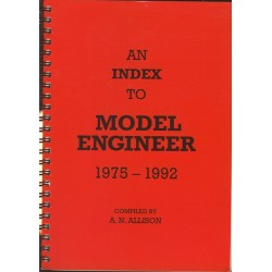 Index to Model Engineer 1975-1992