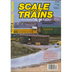 Scale Model Trains 1995 February