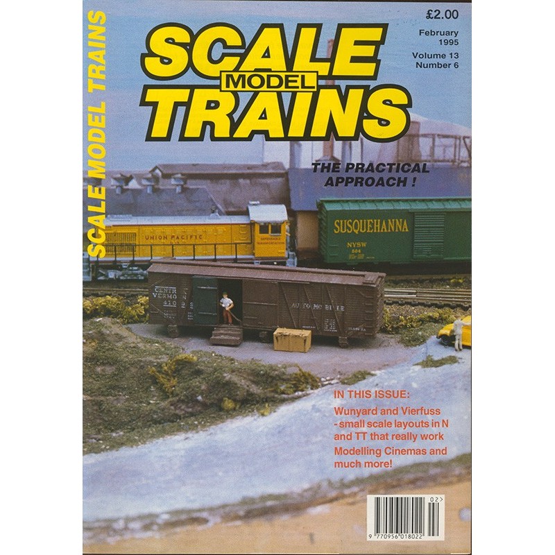 Scale Model Trains 1995 February