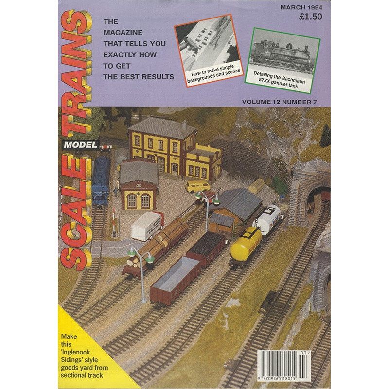 Scale Model Trains 1994 March