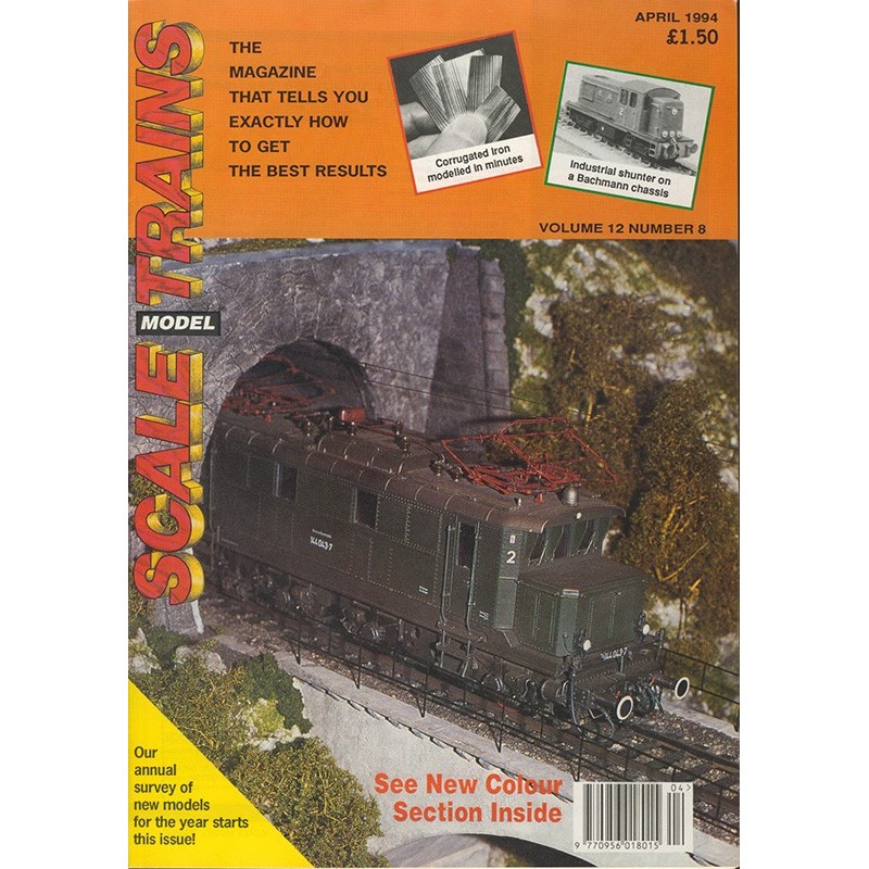 Scale Model Trains 1994 April