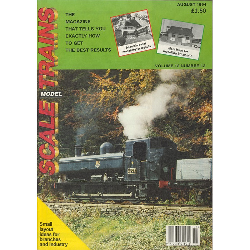 Scale Model Trains 1994 August