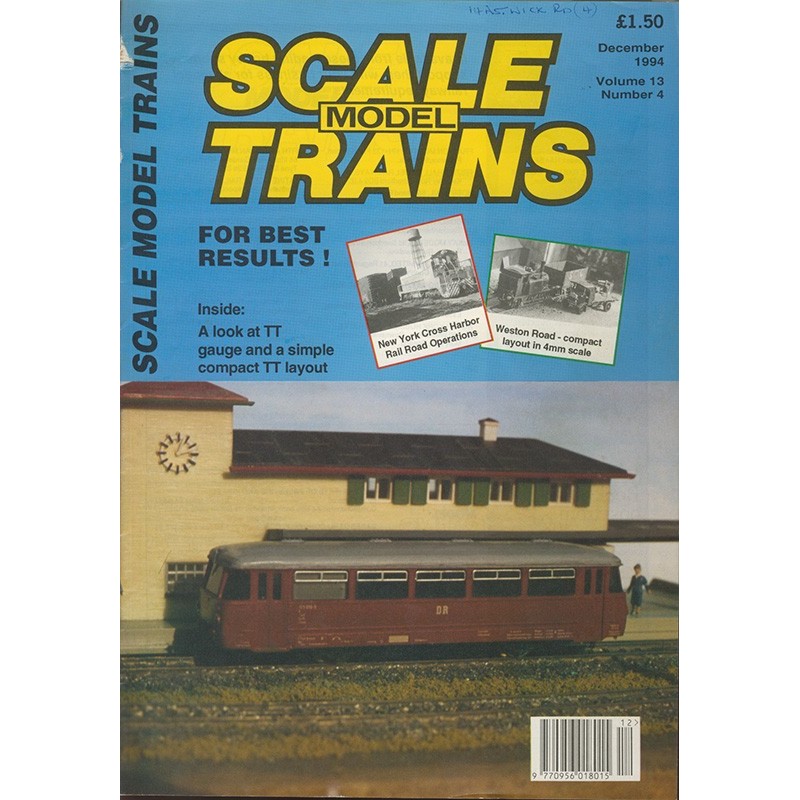 Scale Model Trains 1994 December