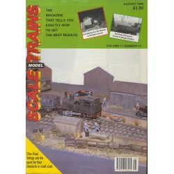 Scale Model Trains 1993 August