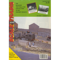 Scale Model Trains 1993 August