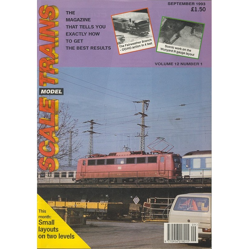 Scale Model Trains 1993 September