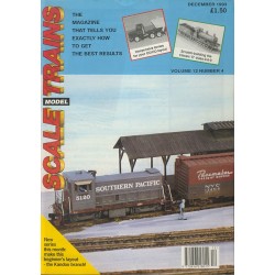 Scale Model Trains 1993 December