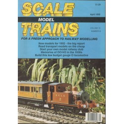 Scale Model Trains 1992 April