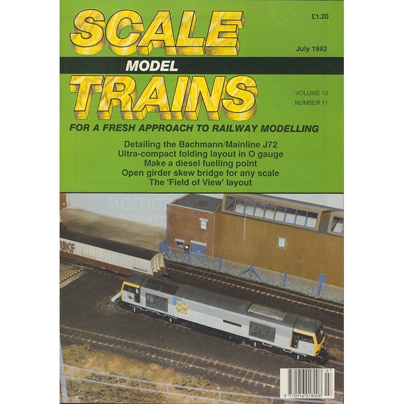 Scale Model Trains 1992 July