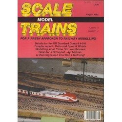 Scale Model Trains 1992 August