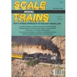 Scale Model Trains 1992 November