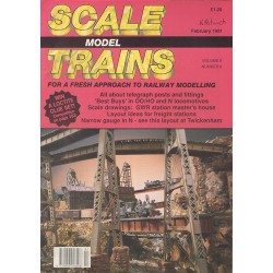 Scale Model Trains 1991 February