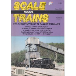 Scale Model Trains 1991 March