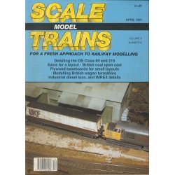 Scale Model Trains 1991 April