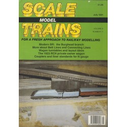 Scale Model Trains 1991 July