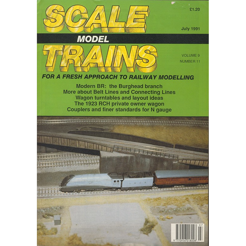 Scale Model Trains 1991 July