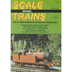 Scale Model Trains 1990 January