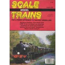 Scale Model Trains 1990 August